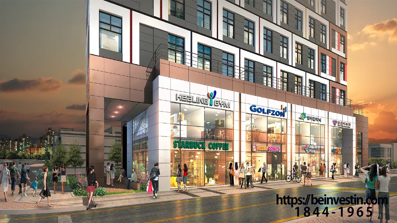 청량리 범양레우스 씨엘로네 1층 상가 편의시설